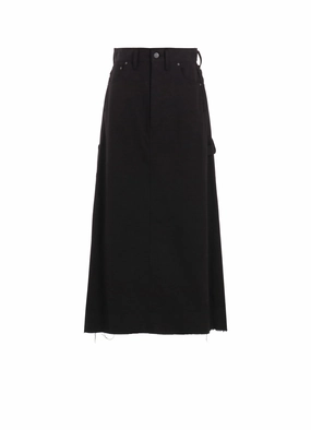 SLUB DUCK DENIM SKIRT Office Fit