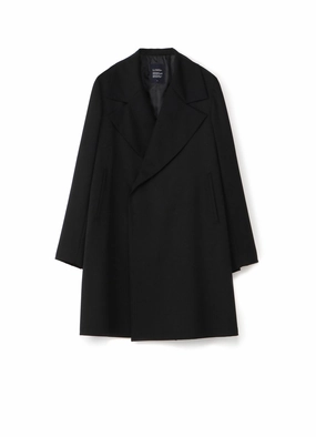 Standard W/Gabardine W-Breasted Long Jacket Fashion Ease
