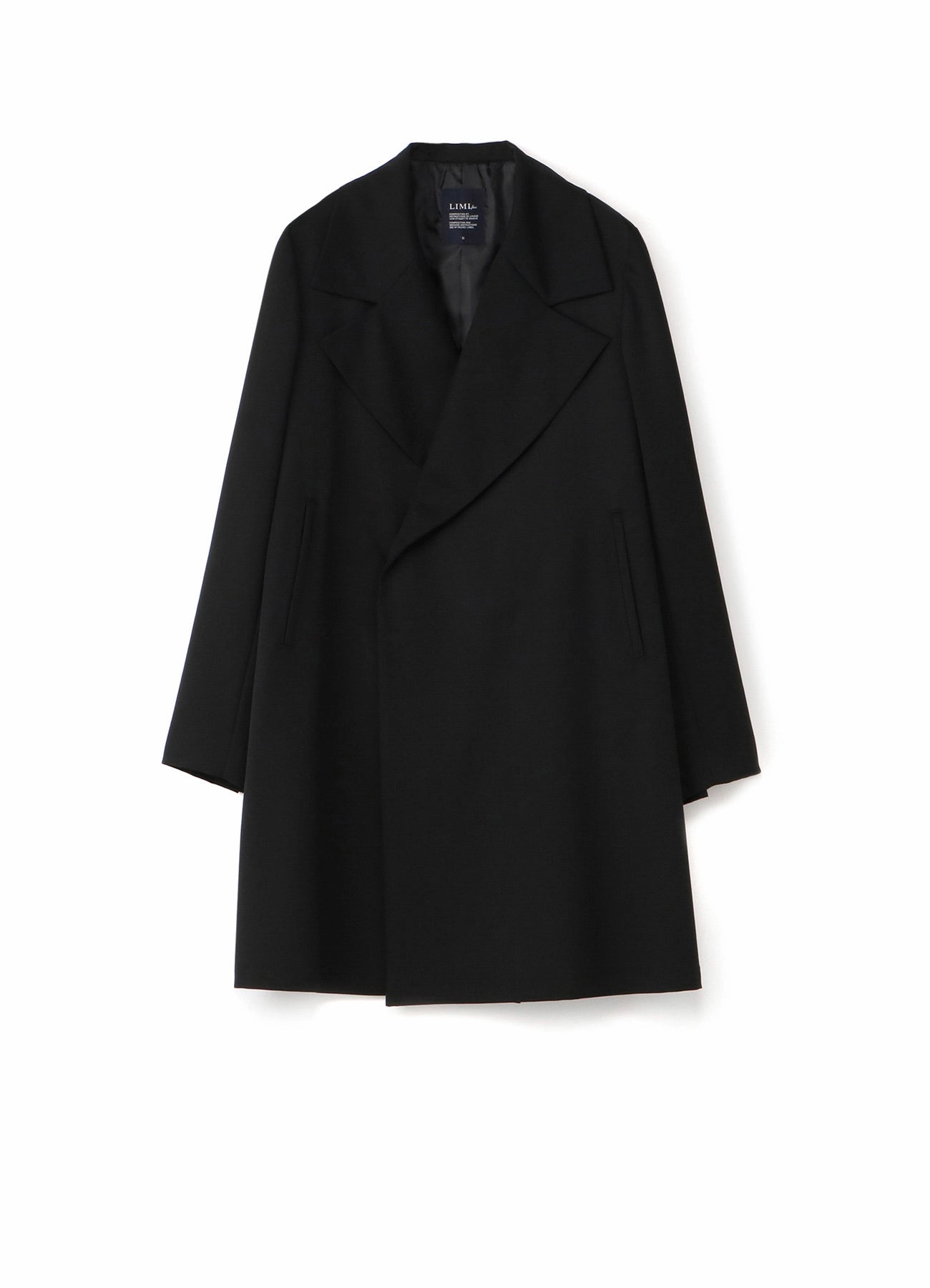 Standard W/Gabardine W-Breasted Long Jacket Fashion Ease