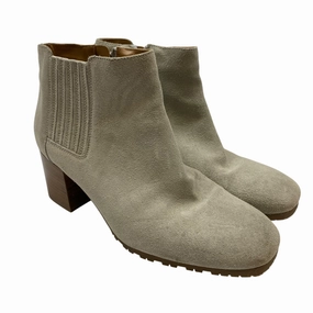 Quick Drying Weather Resistant User Boots Ankle Heels By Aquatalia In Grey, Size: 6