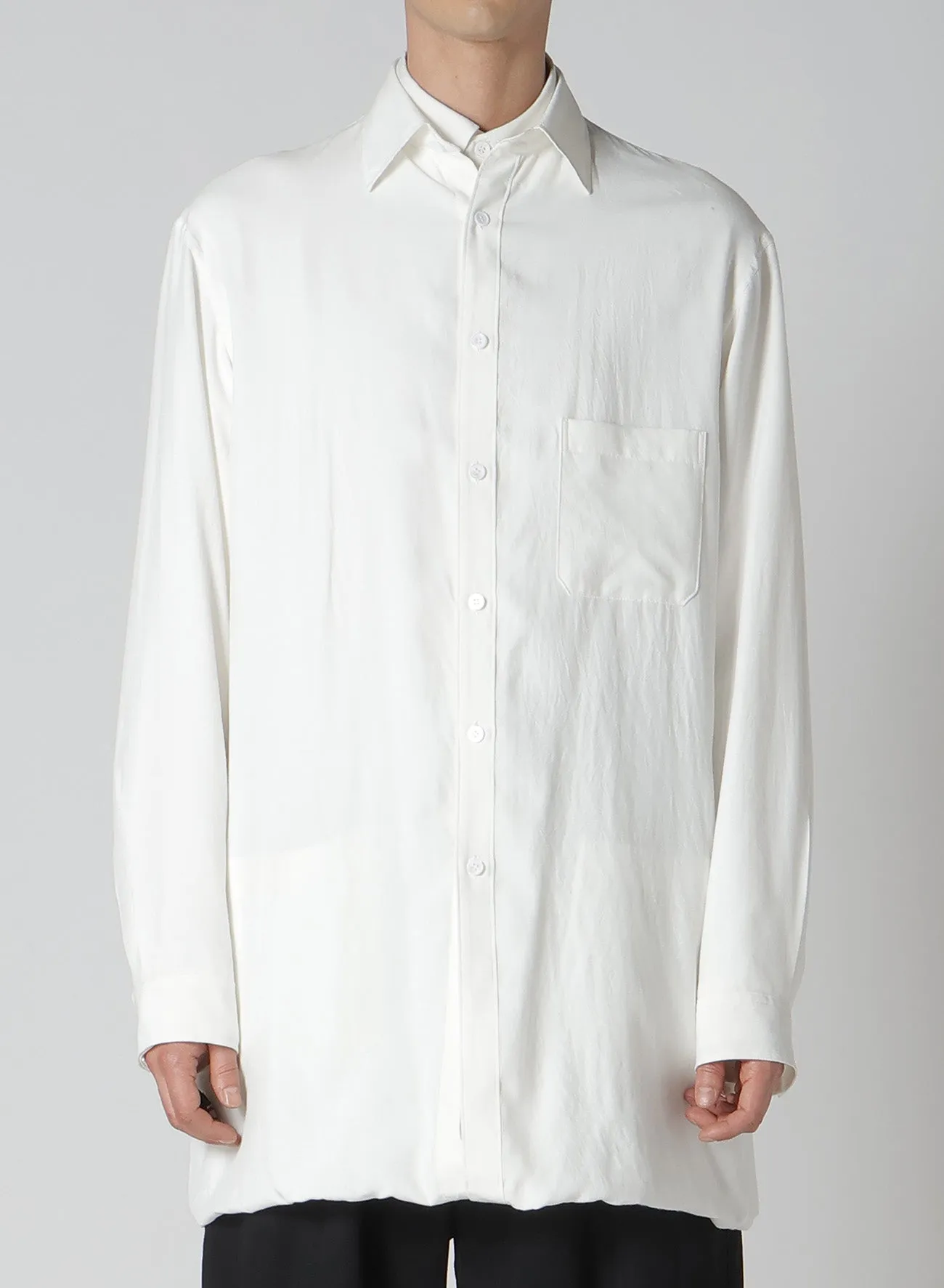 Versatile Piece DOUBLE HEM SHIRT