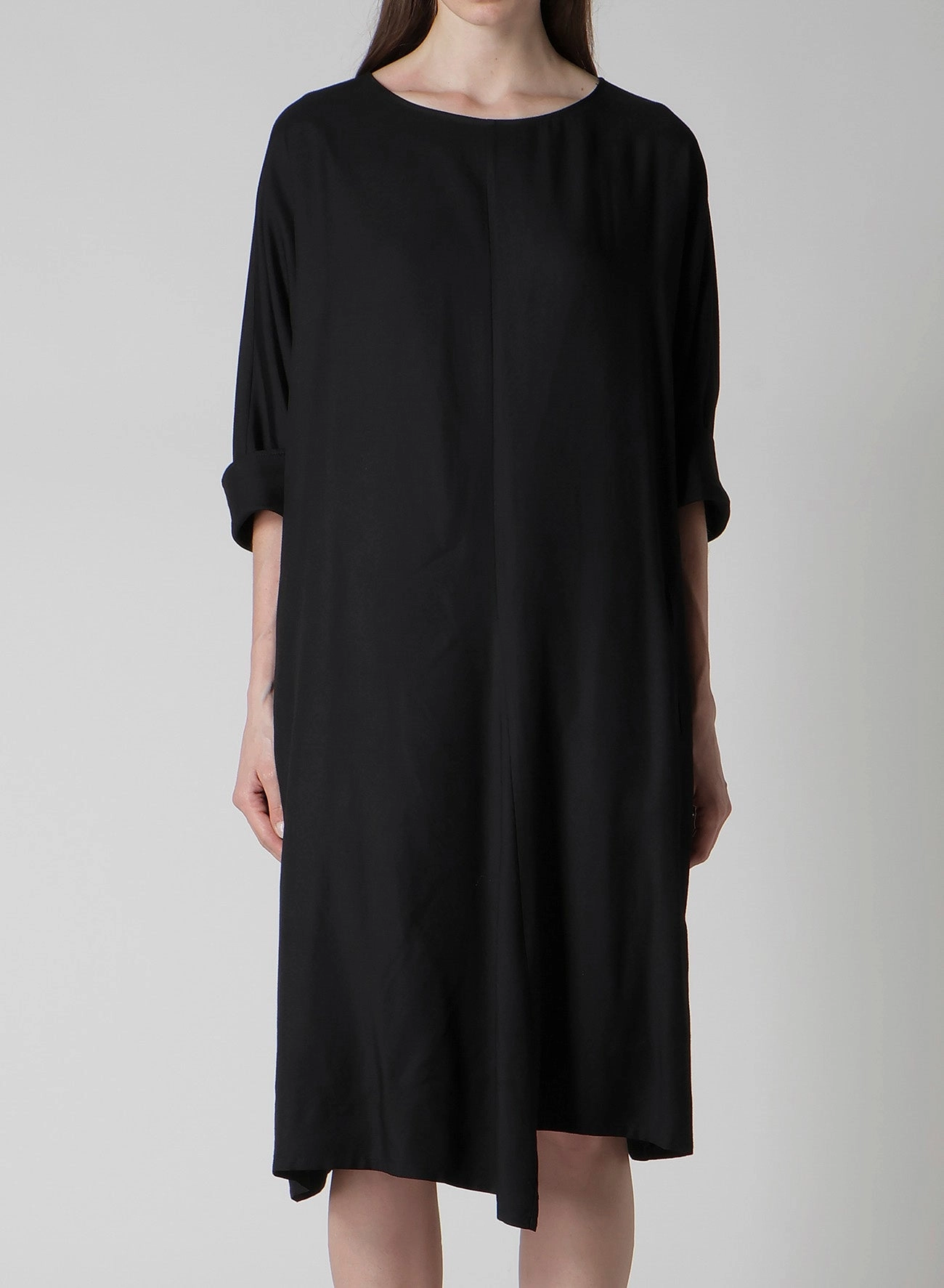 Summer Wardrobe Polished office dress VISCOSE TWILL BIG SILHOUETTE DRESS