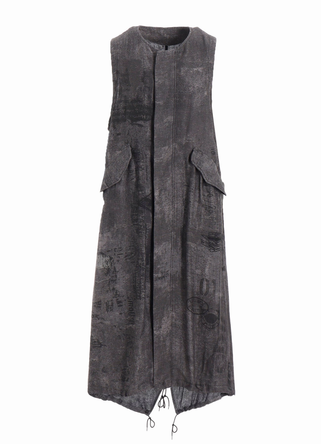 PATCH DESIGN PRINT FISH TAIL DRESS Office Cool Minimal Touch