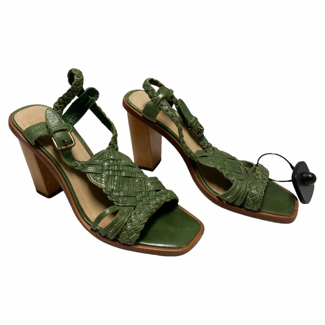 Soft Step Sandals Heels Block By Frye  Size: 8