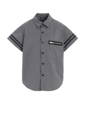 On-The-Go Style Cocktail Party FASTENER BLOUSE