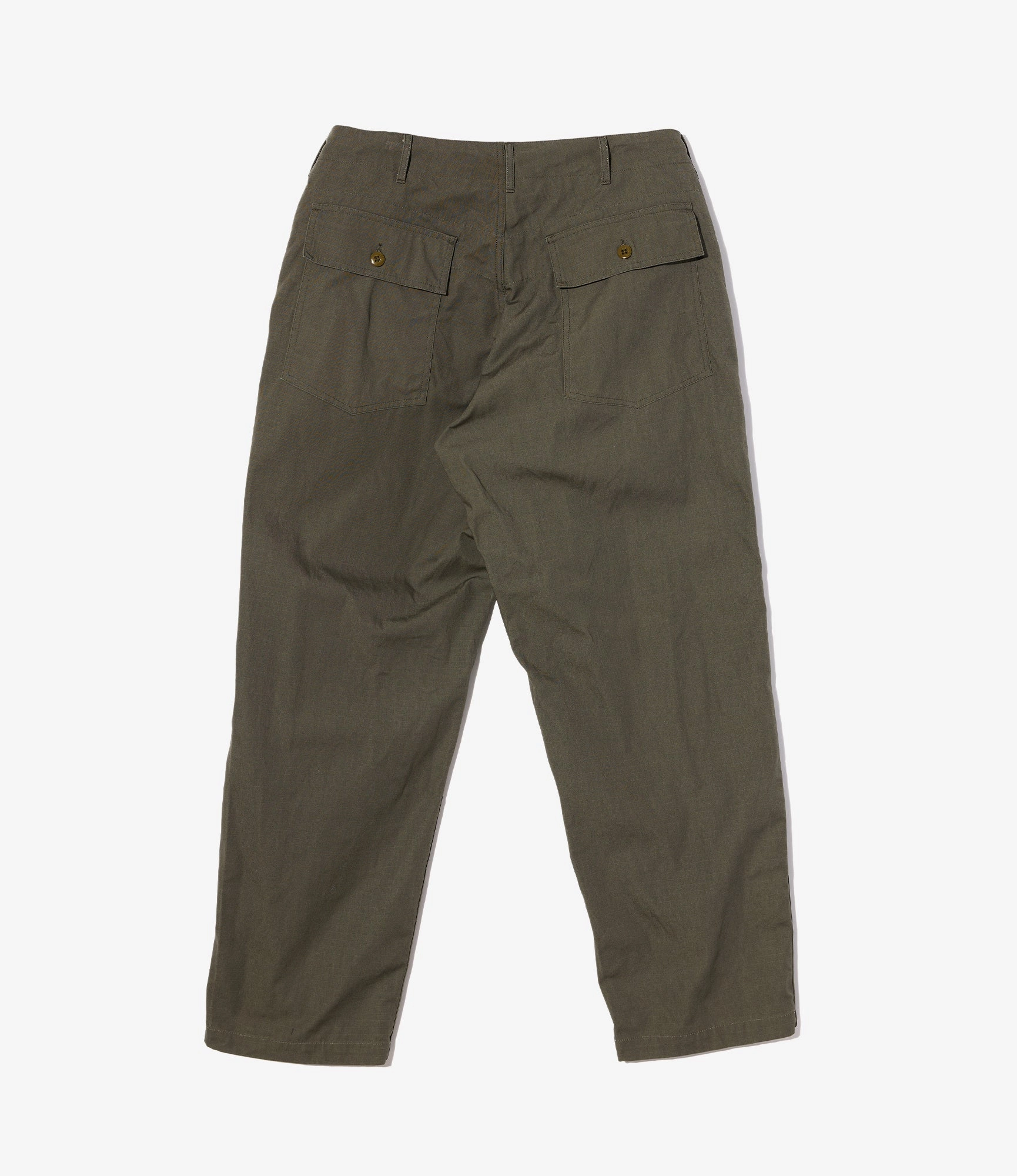 Fatigue Pant ?C Olive Heavy Ripstop Cotton Natural Movement Flowy legs