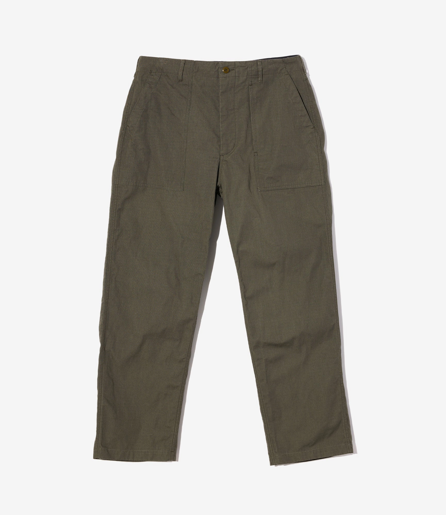 Windproof coating Fatigue Pant ?C Olive Heavy Ripstop Cotton