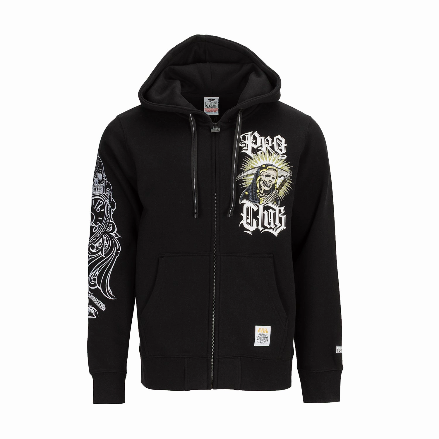 Mister Cartoon Clockwork FZ Hoodie-Mens Quick Dry Fabric