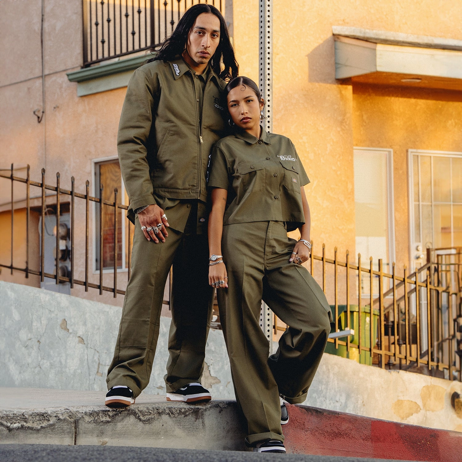 For Men Double Layer Wide Leg Pant - Womens