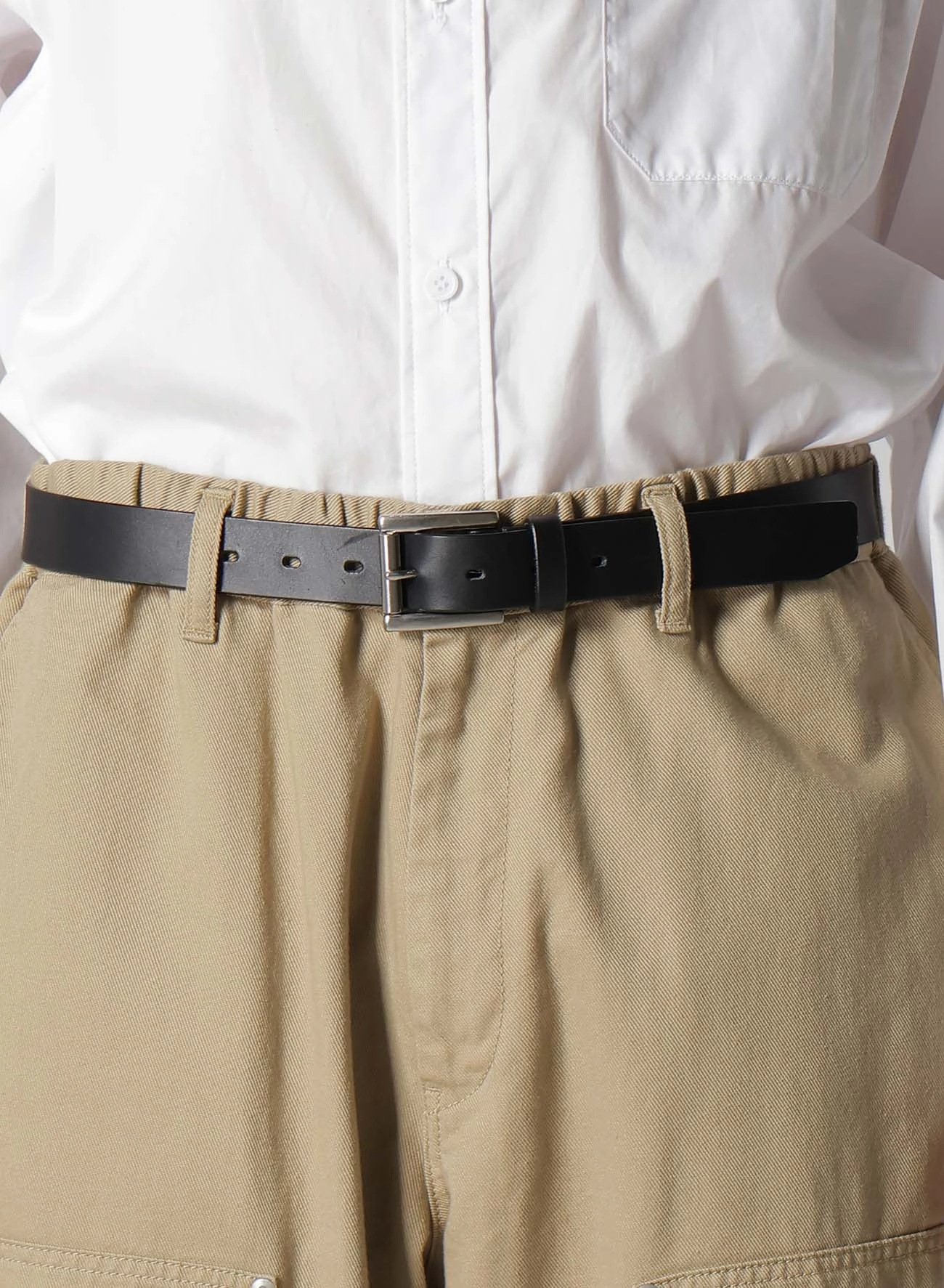 BS KATSURAGI DOUBLE KNEE WORK PANTS Plaid detail