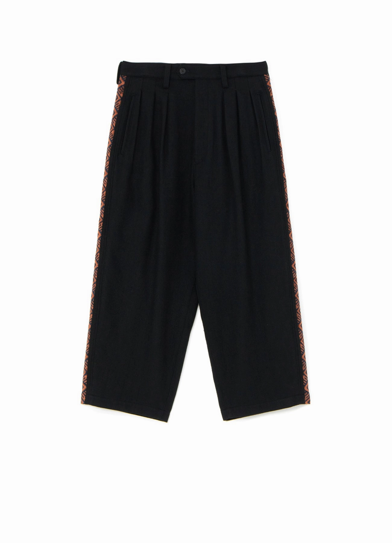 FLANNEL   ECUADORIAN WOVEN BRAID SIDE-SWITCHING PANTS Packable design Water Resistant Finish