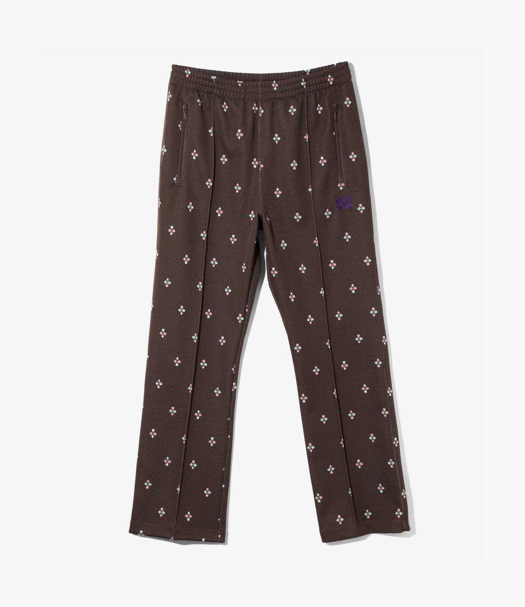 Track Pant - Brown Blackjack Jacquard Street Inspired