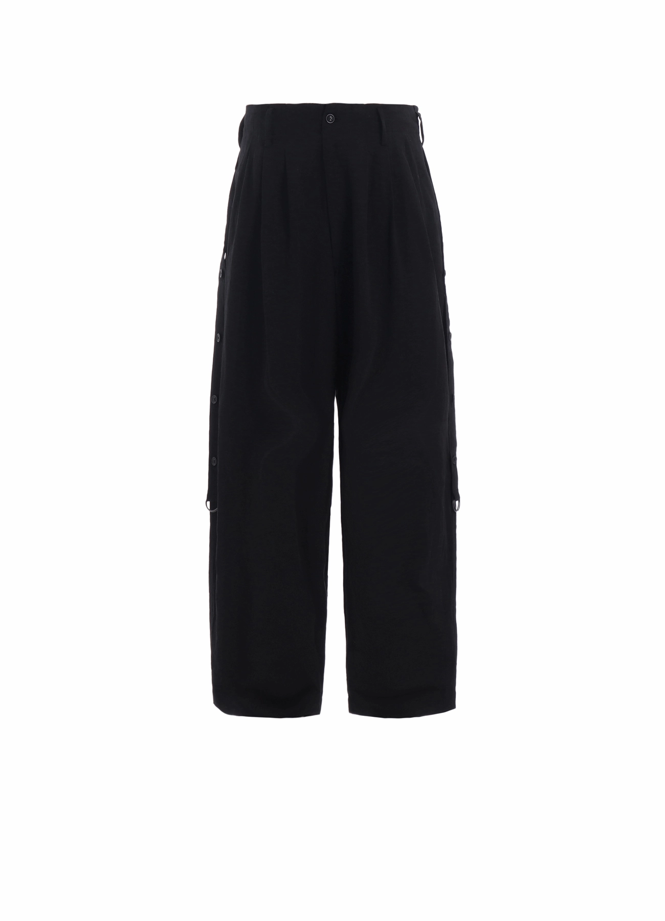 COTTON/LINEN DUNGAREE SIDEBANDED PANTS StaticResistantMaterial