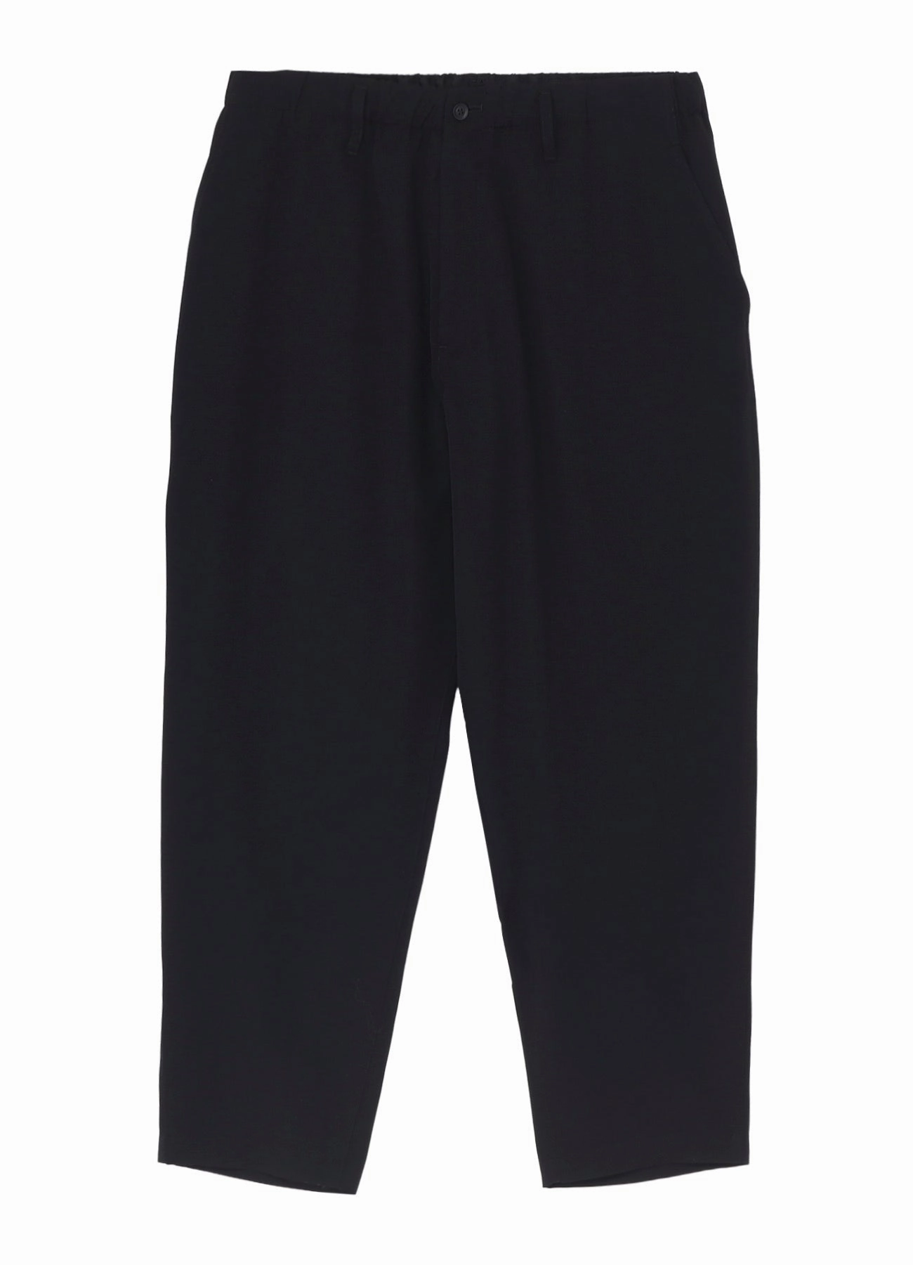 WOOL GABARDINE DOUBLE STITCH PANTS No Pinch Street Style