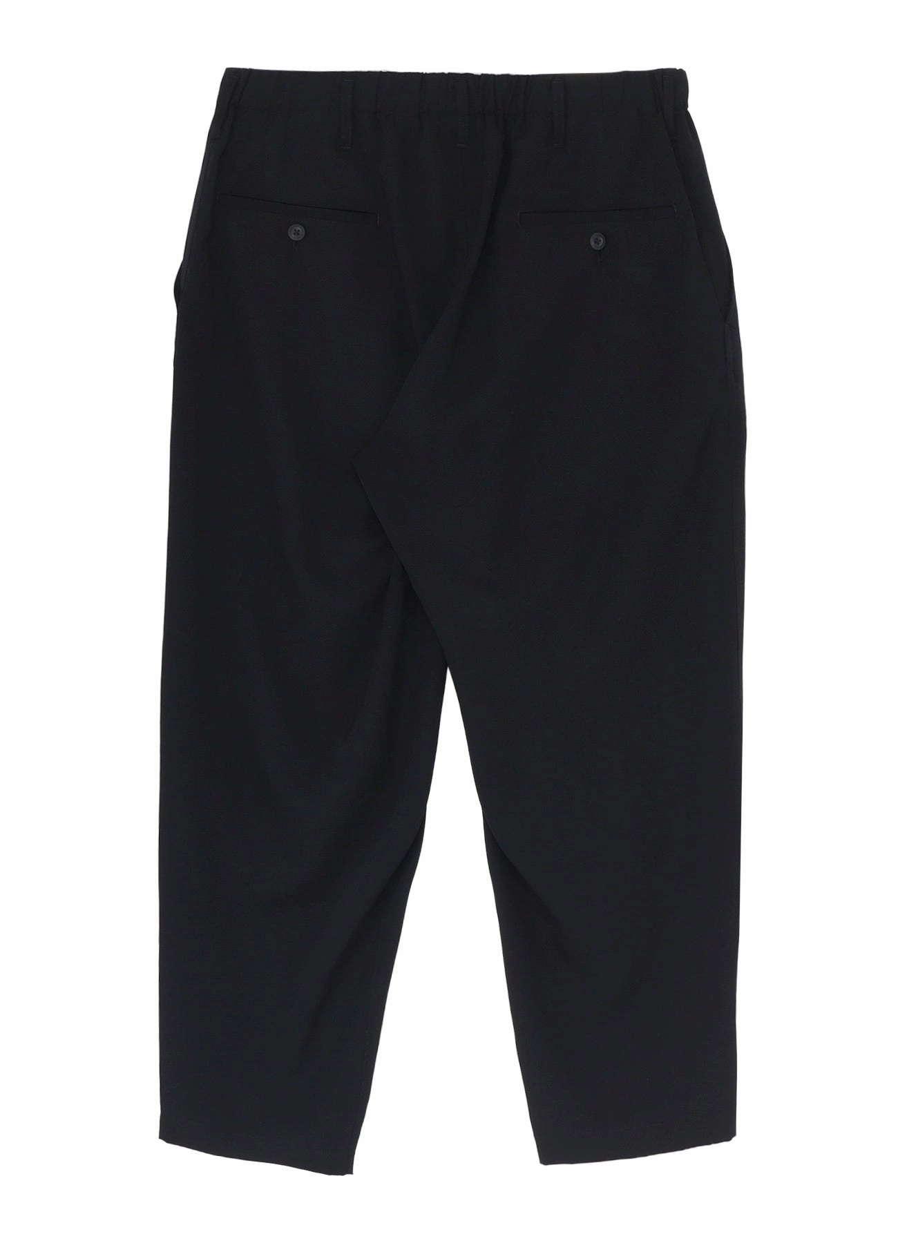 Breathable mesh Simple Style WOOL GABARDINE DOUBLE STITCH PANTS