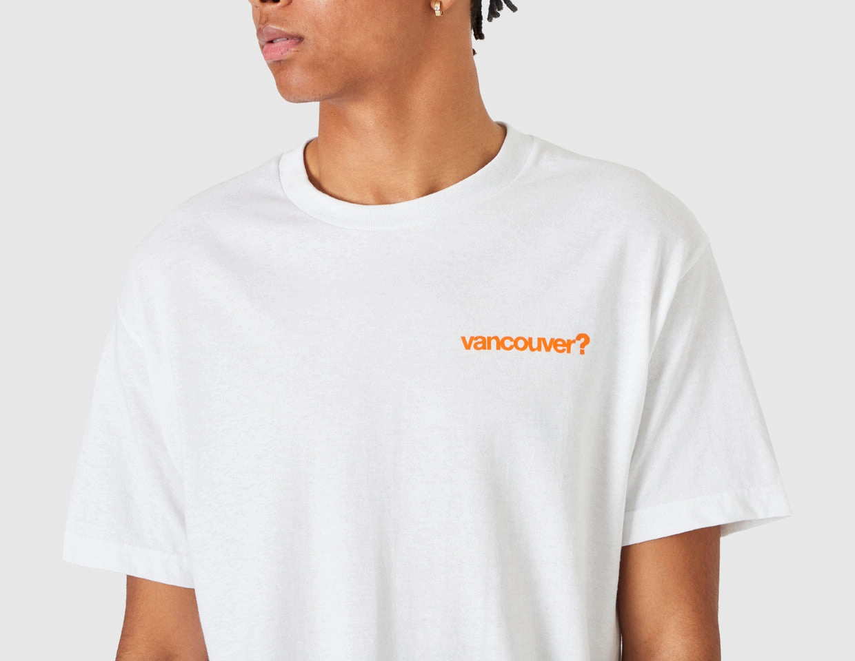 Sporty Style Wear size? Vancouver Logo T-shirt / White