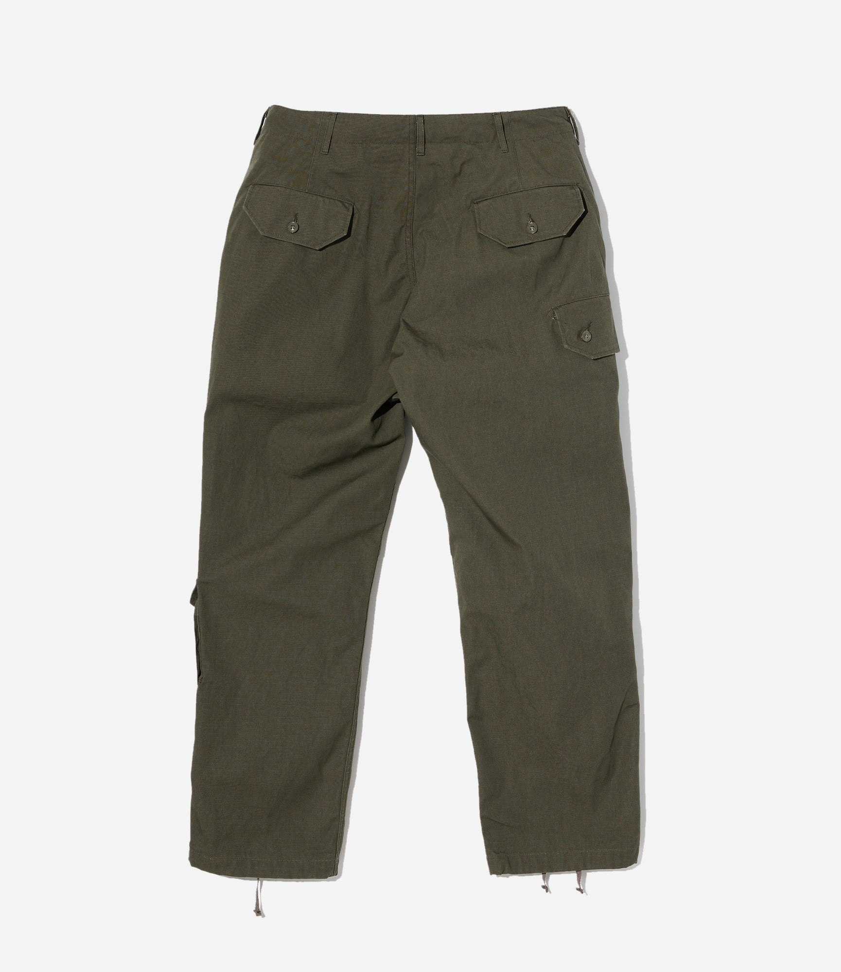 Flight Pant ?C Olive Heavy Ripstop Cotton Seamless Design