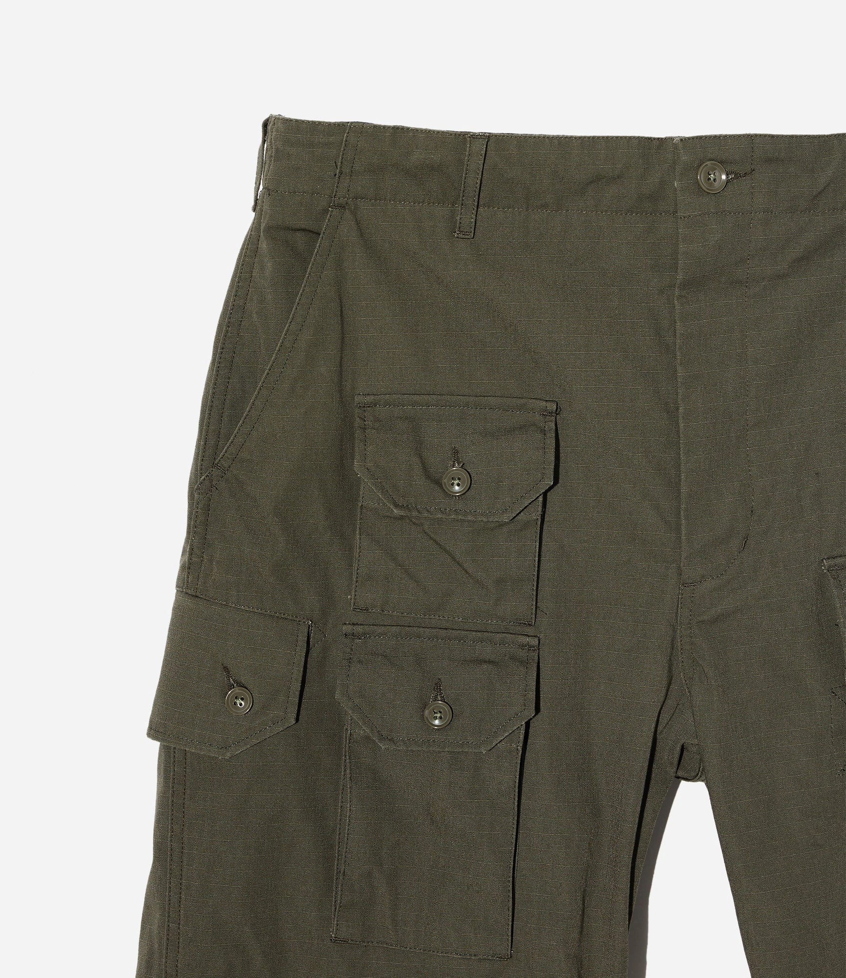 Non Restrictive Fit FadeResistant Flight Pant ?C Olive Heavy Ripstop Cotton