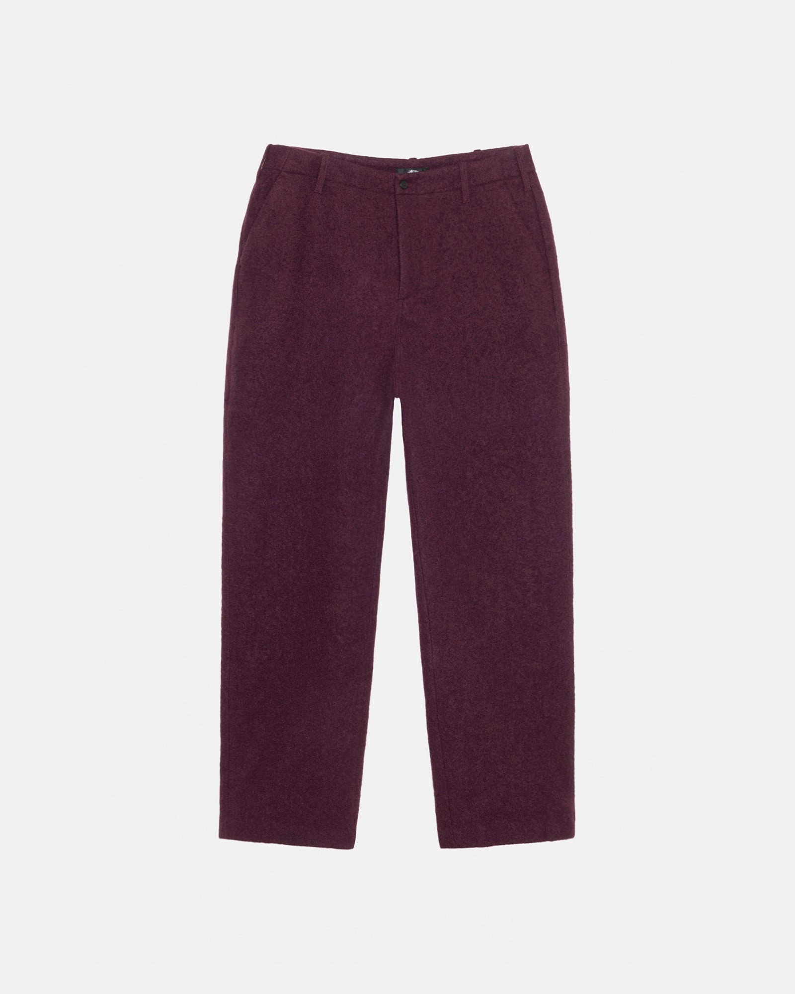 Adaptable Style Trendy Look RELAXED TROUSER TEXTURED WOOL