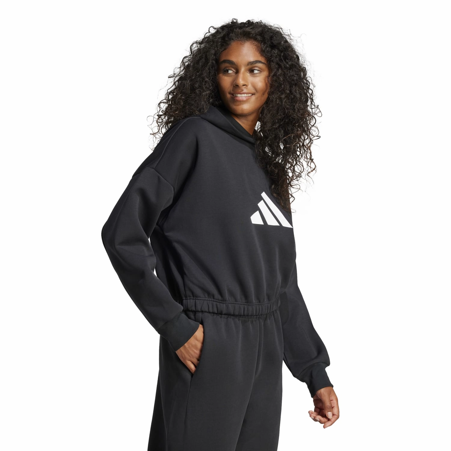 Modern Silhouette Future Icons 3 Bar Hoody - Womens