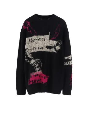 REVERSIBLE INTARSIA W JQ PULLOVER Simple Warmth