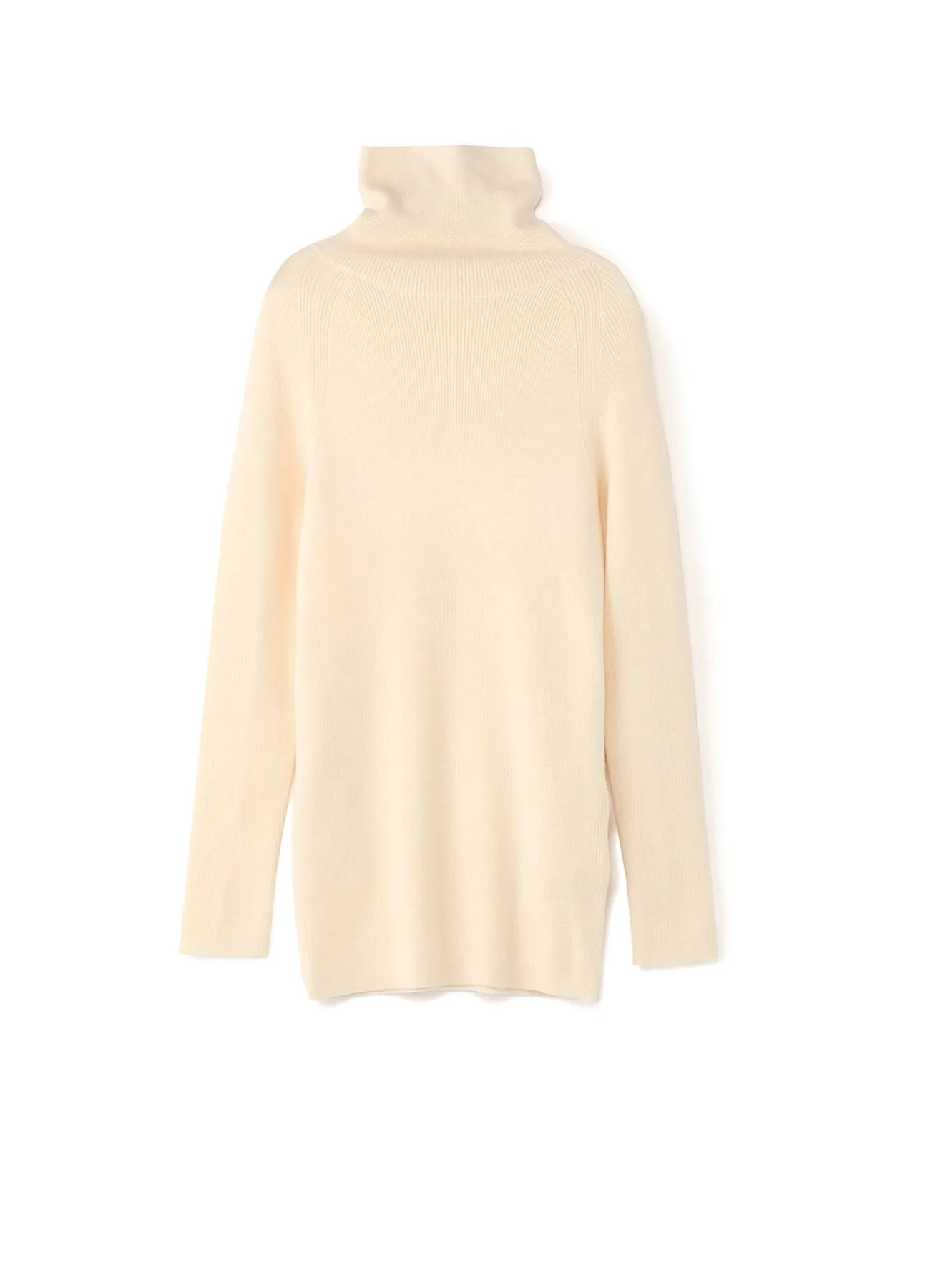 Standard W/Washable Plain Stitch Long Turtle Knitwear Crew Neckline Sustainable Manufacturing