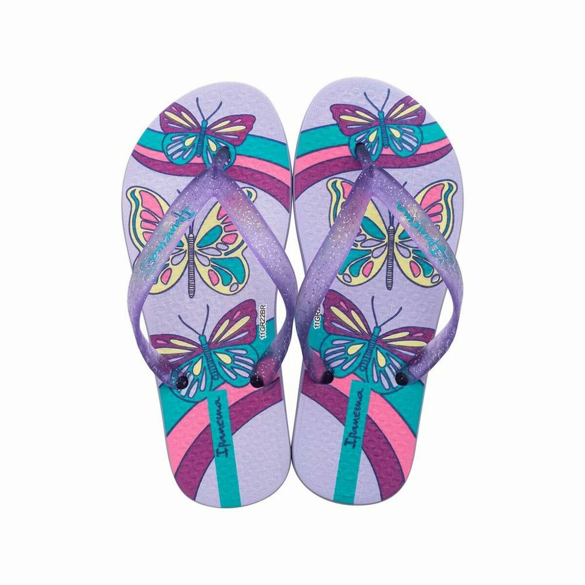 Poolside Vibes lace up closure Flip Flops for Children Ipanema TEMAS XI 83348 AI746 Pink