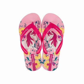 Flip Flops for Children Ipanema XIV 83484 AR936 Pink Round Toe