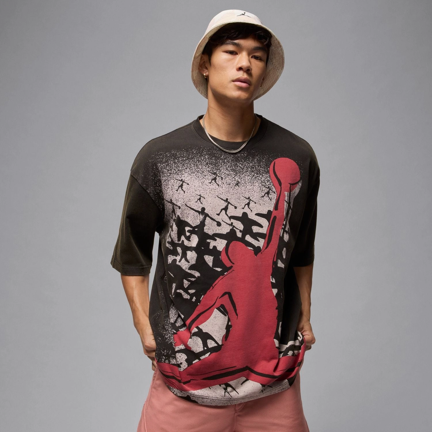 MJ Reissue Oversized Crew -Mens Smart Layer Layered Neckline