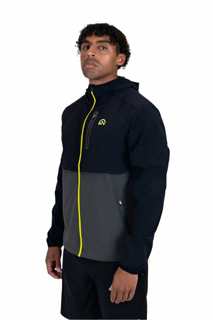 Flux Versatility Jacket Men Stability zone in sole assists in maintaining form