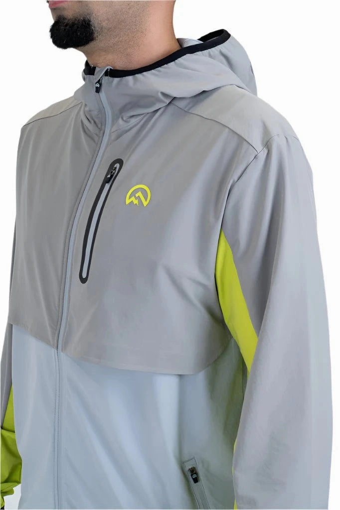 Flux Versatility Jacket Men Outsole base stabilizes high-speed performance Durable Use