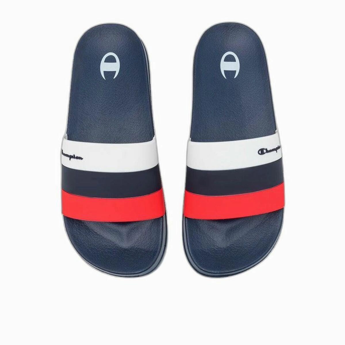 Flip Flops for Children Champion All American Blue Practical Function Slide Comfort