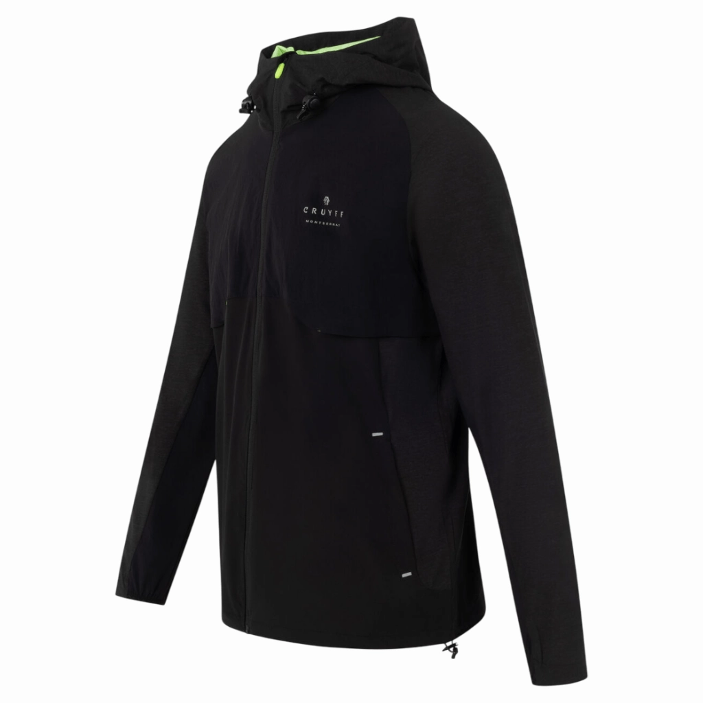 All materials selected for lightweight resilience Stability Grip Cruyff Stratus Tracktop Men
