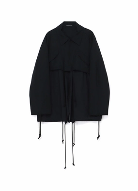 Moisture Managing Liner WOOL GABARDINE LAYERED MOD'S COAT