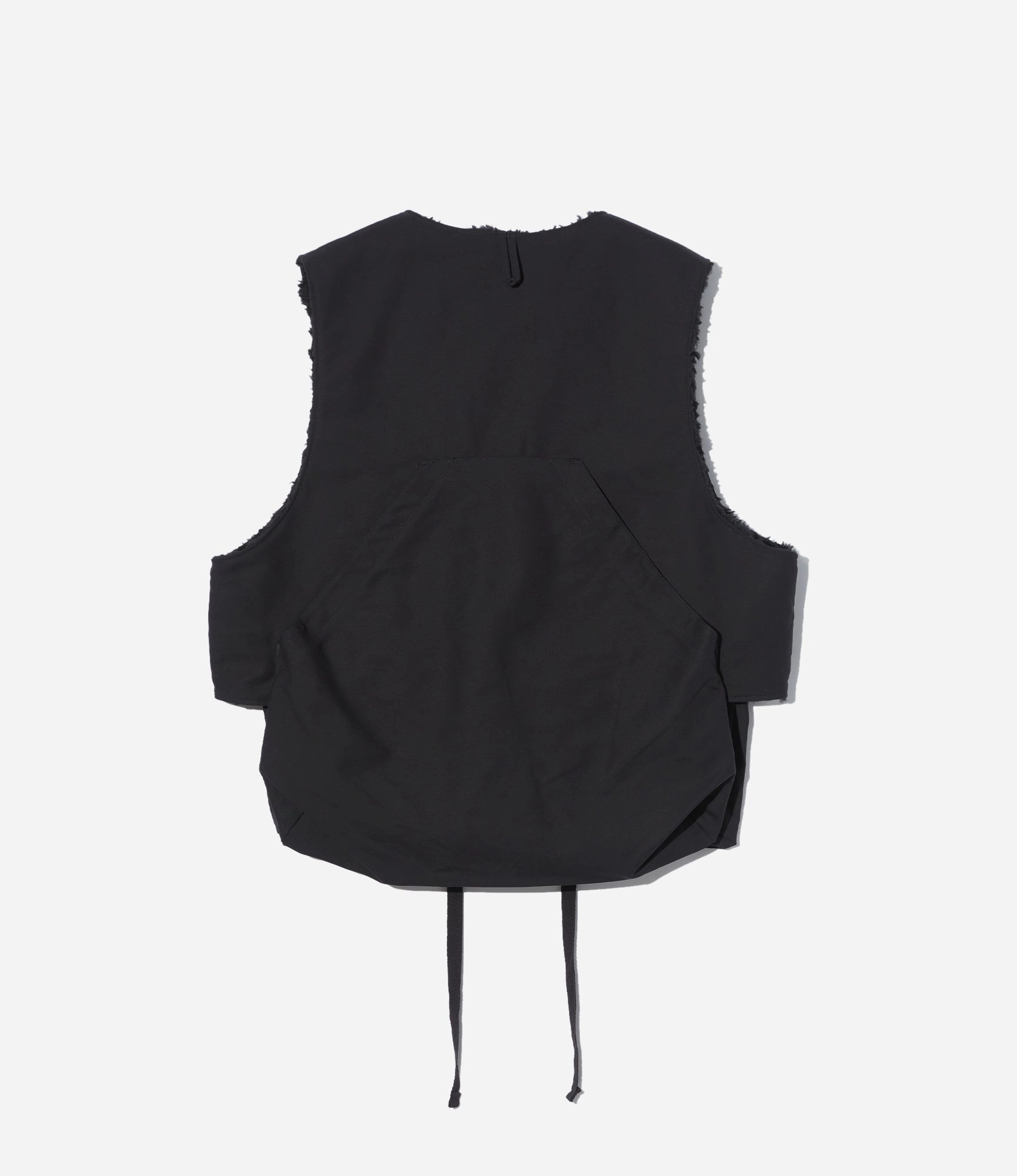 Fire - control - integrated Fowl Vest ?C?Black Cotton Double Cloth