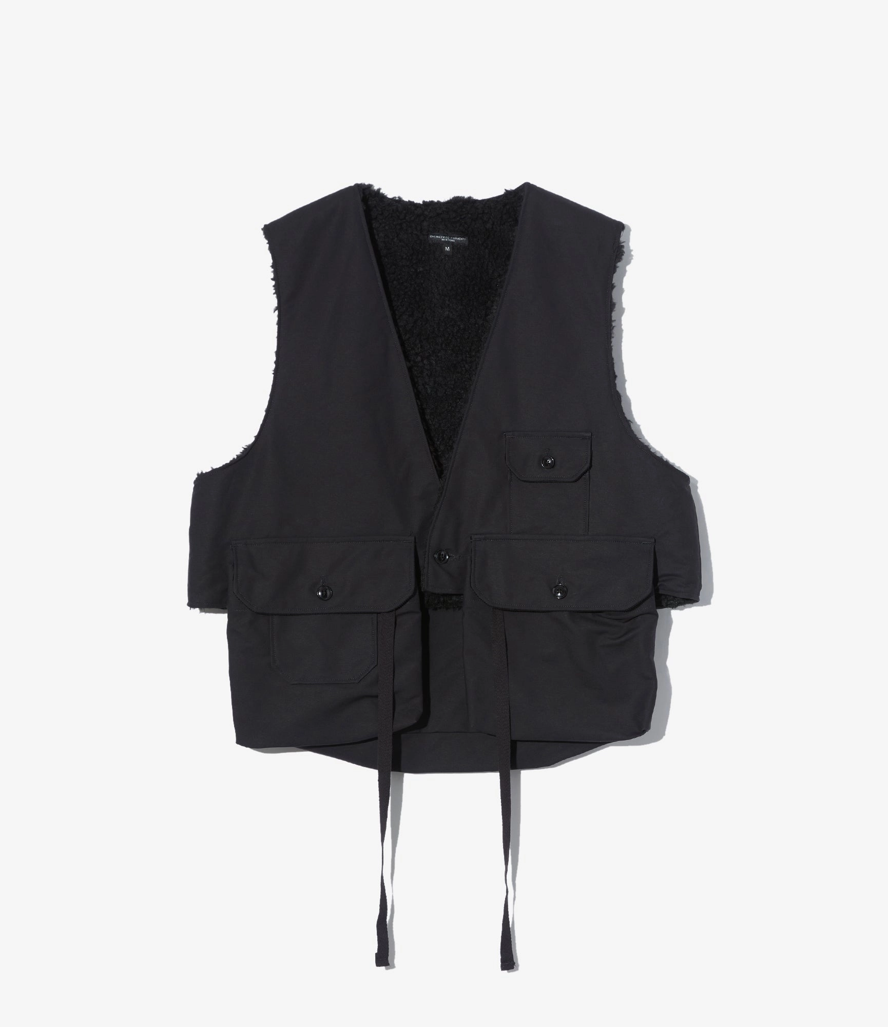 Fowl Vest ?C?Black Cotton Double Cloth Ventilated Mesh Adaptive Compression