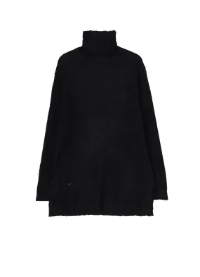 Classic Style 7G1P PLAIN STITCH SIDE SLIT HIGH NECK