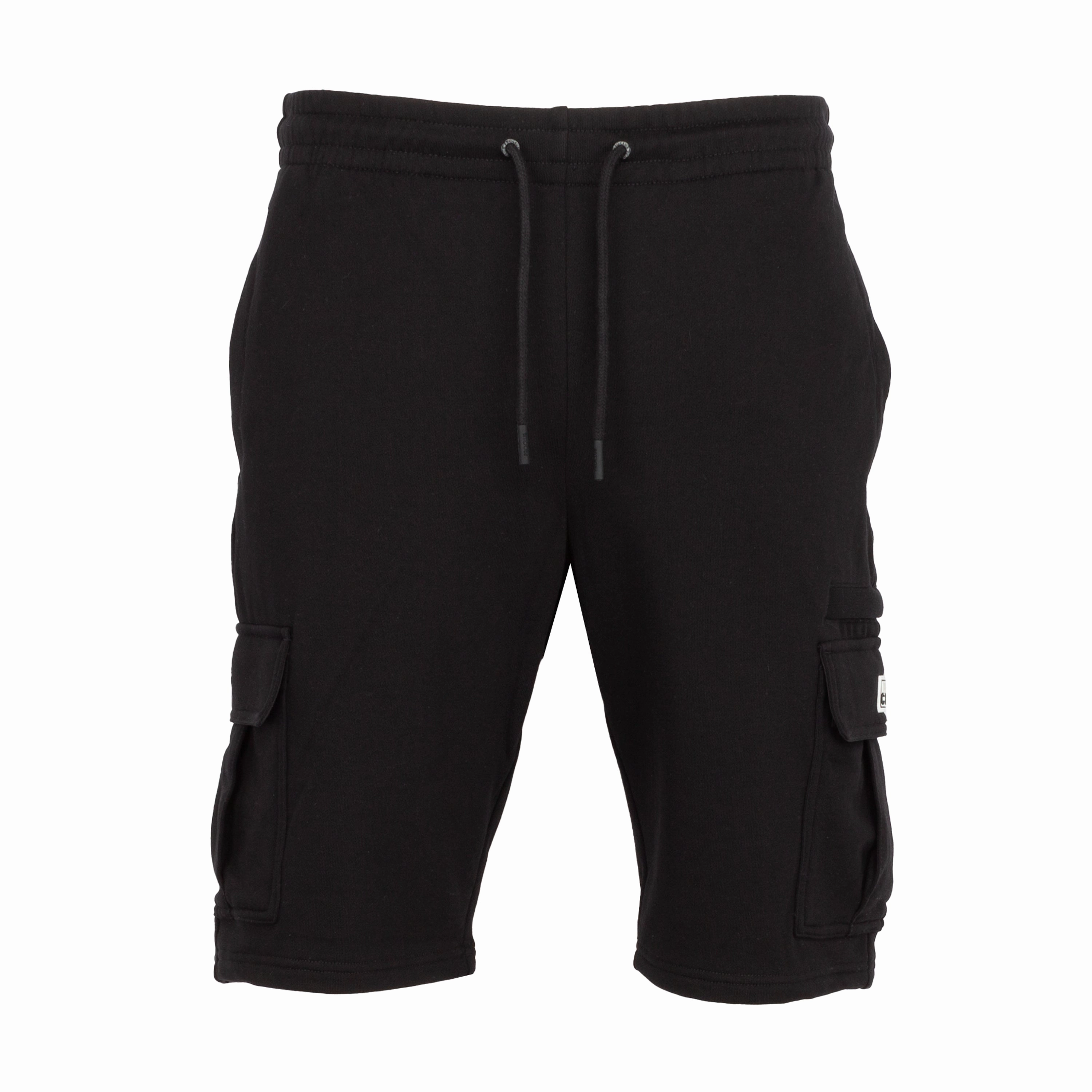 Flexible Material French Terry Cargo Shorts - Mens