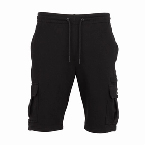 Flexible Material French Terry Cargo Shorts - Mens