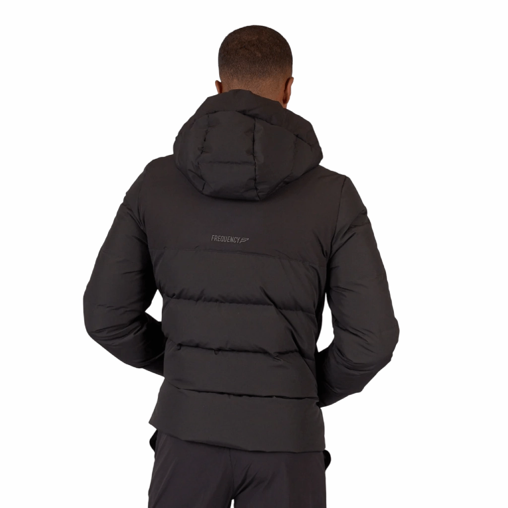 Frequency Ascend Down Jacket Men Shoe structure encourages proper foot positioning Support layers integrate without restricting flexibility