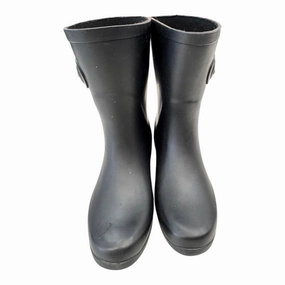 Mud Resistant Functional Minimalist Northern Resident Boots Rain By CHOOKA In Black, Size:5