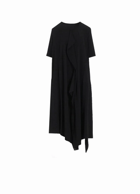 Standout Feature Cozy Design FRONT DRAPED DRESS