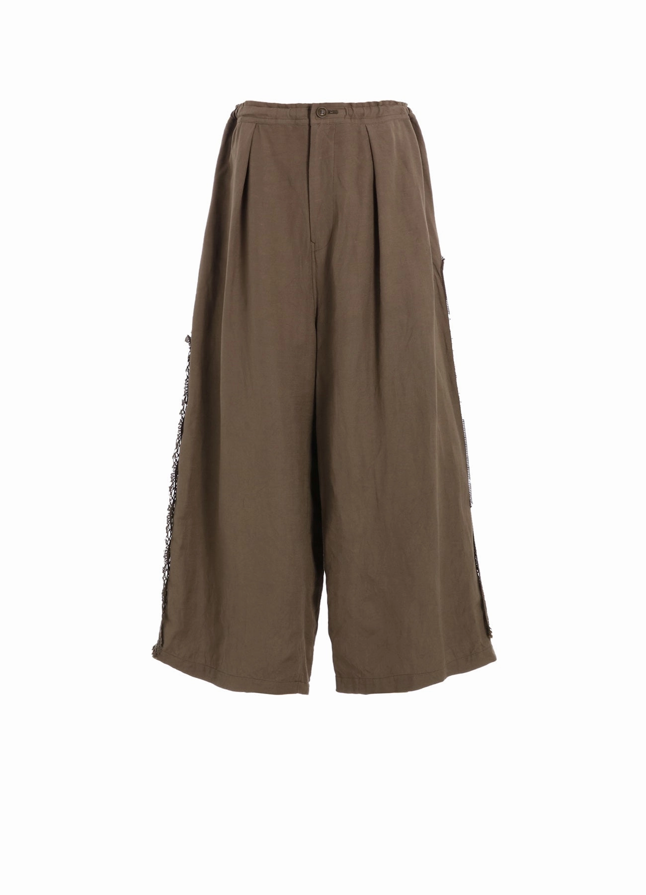 Urban Ready Comfy Texture FRONT TUCKED WIDE PANTS WITH LACE