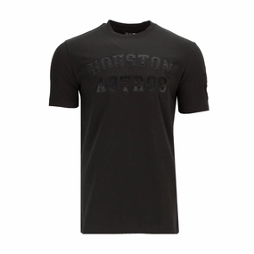 Astros Triple Black Tee - Mens Ethically Sourced Materials