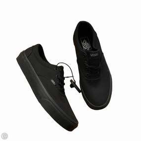 Shoes Athletic By Vans In Black, Size: 9 Bendable Heel Counter Comfort Reinforcement