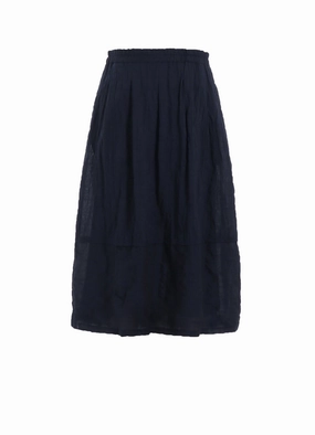 Gentle Drape monochrome SHIRRING?SKIRT