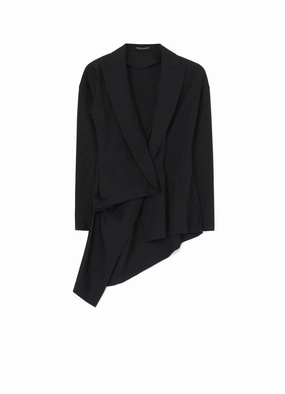 Layer Base GABARDINE ASYMMETRY JACKET