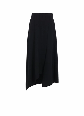 Simplistic Mood Modern-style GABARDINE ASYMMETRY PANTS