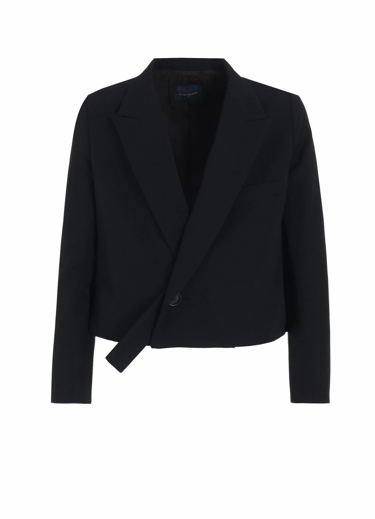 Street Style Loose GABARDINE R-SHORT PEAKED JKT