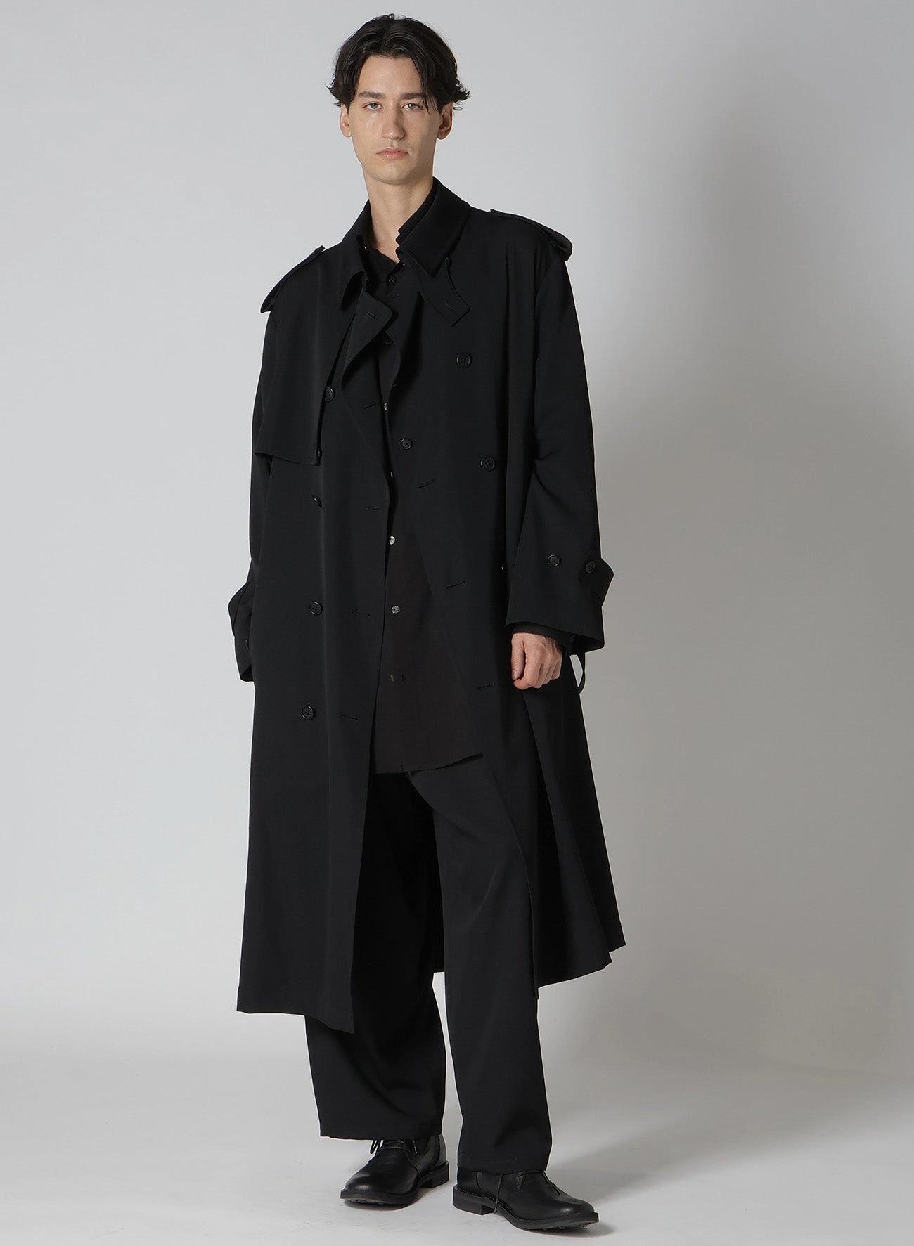 GABARDINE TRENCH COAT SiliconeGrip